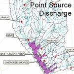 Cedar Creek Watershed Point Source Discharge